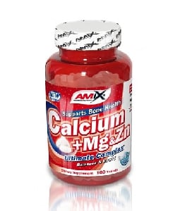 AMIX Calcium + Mg & Zn 100 табл./ Витамини 