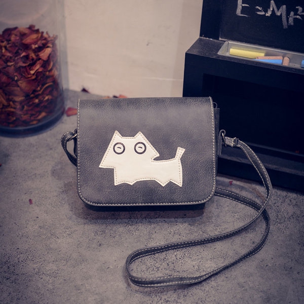 Μίνι τσάντα από δέρμα faux σε γκρι, μπλε, μαύρο και πορτοκαλί χρώμα - 6 μοντέλα