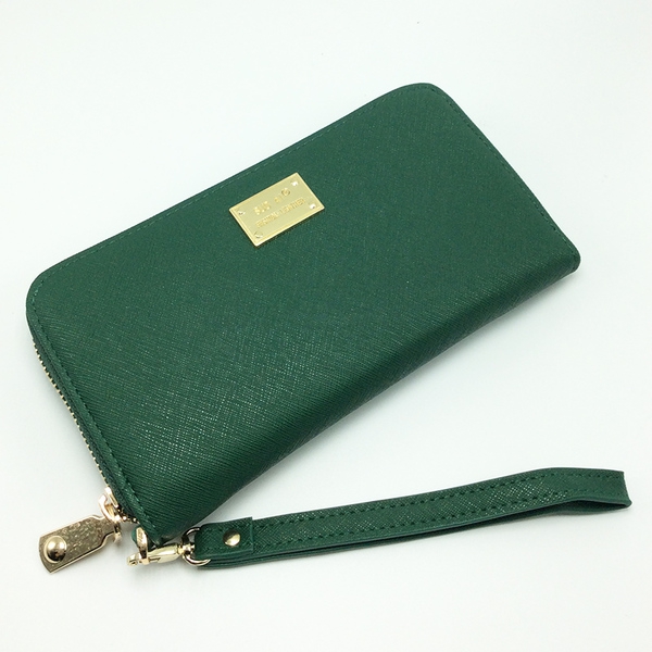 Οι γυναίκες χαρτοφυλάκια των συνθετικό δέρμα σε μαύρο, πράσινο και ροζ - 2 μοντέλα