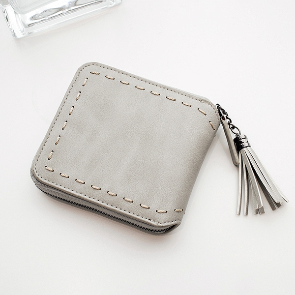 Οι γυναίκες του χαρτοφυλακίου σε γκρι, μαύρο, κόκκινο και καφέ - 4 μοντέλα