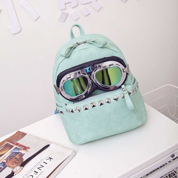 Κυρίες σακίδιο με ψεύτικα γυαλιά