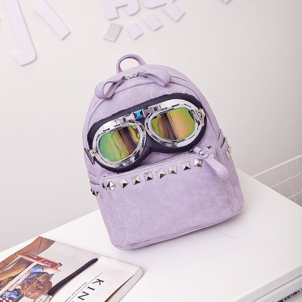 Κυρίες σακίδιο με ψεύτικα γυαλιά