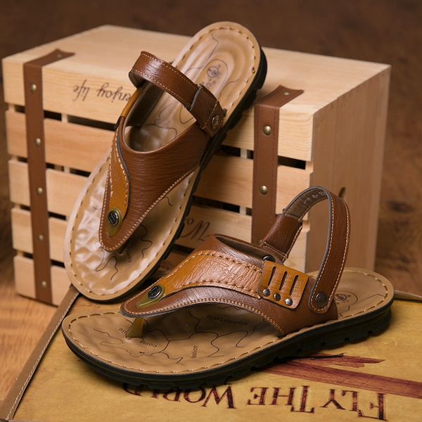 Ανδρικά σανδάλια δύο χρώματα