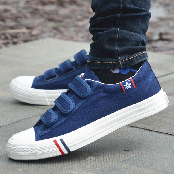 Ανδρικά αθλητικά παπούτσια με Velcro και κορδόνια  - άνετο και αναπνέει λειτουργίας - πολλά κορυφαία μοντέλα