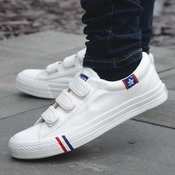 Ανδρικά αθλητικά παπούτσια με Velcro και κορδόνια  - άνετο και αναπνέει λειτουργίας - πολλά κορυφαία μοντέλα