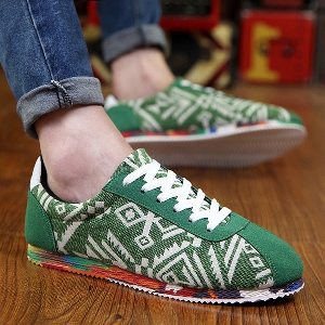 Мъжки цветни лепени обувки - няколко топ модела в червен, син, зелен, черен, камуфлажен цвят