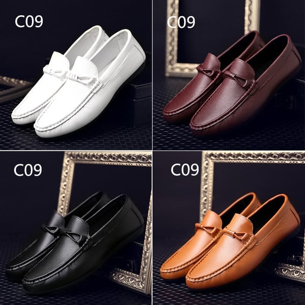 Ανδρικά παπούτσια - μοκασίνια σε διάφορα μοντέλα - άσπρο, μαύρο, καφέ, γκρι, πορτοκαλί και άλλα χρώματα