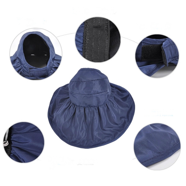 Дамски летни шапки с широки козирки - сгъваеми в няколко цвята