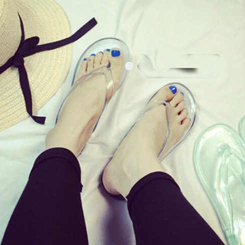 Γυναικείες παντόφλες σιλικόνης