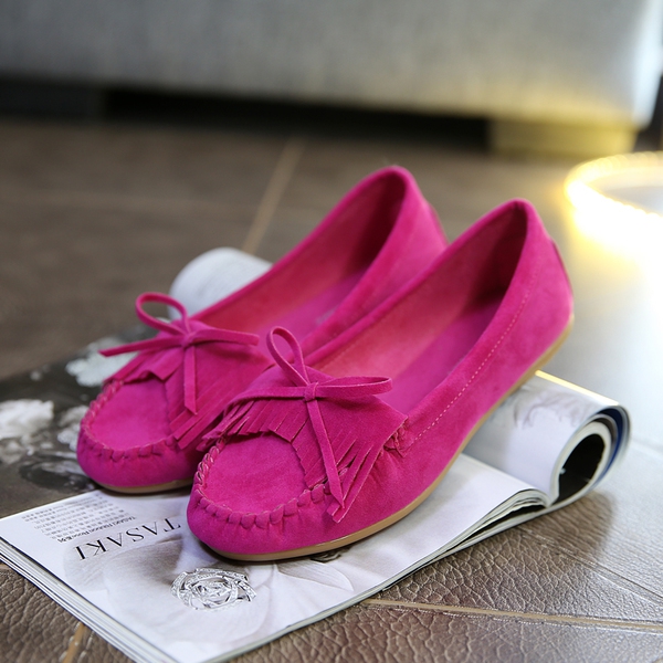 Пролетни  велурени обувки -два модела шест цвята.