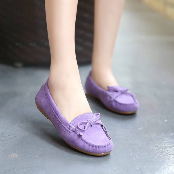 Пролетни  велурени обувки -два модела шест цвята.