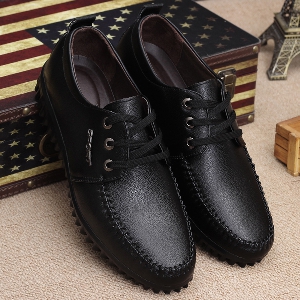 Мъжки бизнес обувки - черни и кафяви 