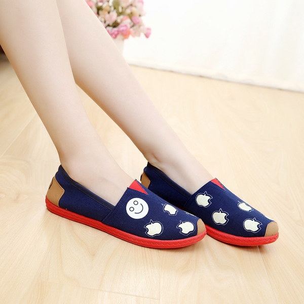 Γυναικεία καμβά χρωματιστά παπούτσια - διαφορετικά μοντέλα