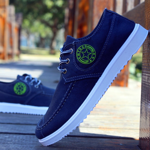 Пролетни мъжки маратонки - три топ модела в син цвят 