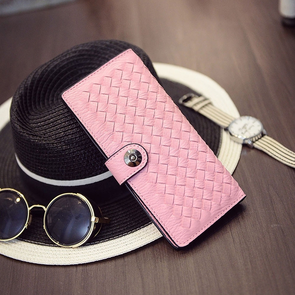 Дамски портфейли в бял,черен,розов,жълт,син,кафяв и сив цвят 