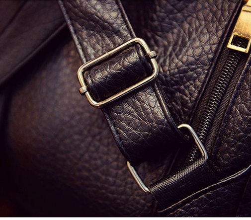 Дамска раница ежедневна в цикламено, черно, сиво  и кафяво