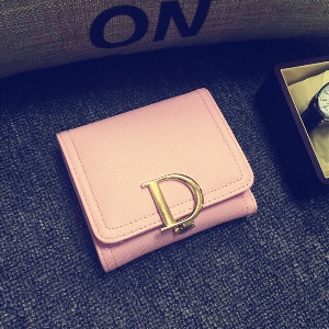 Дамски портфейл в черен,розов и сив цвят - 3 модела
