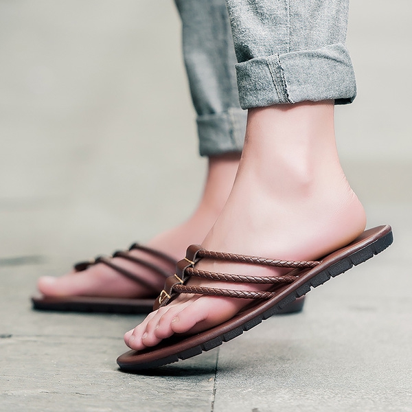 Мъжки чехли 3 цвята