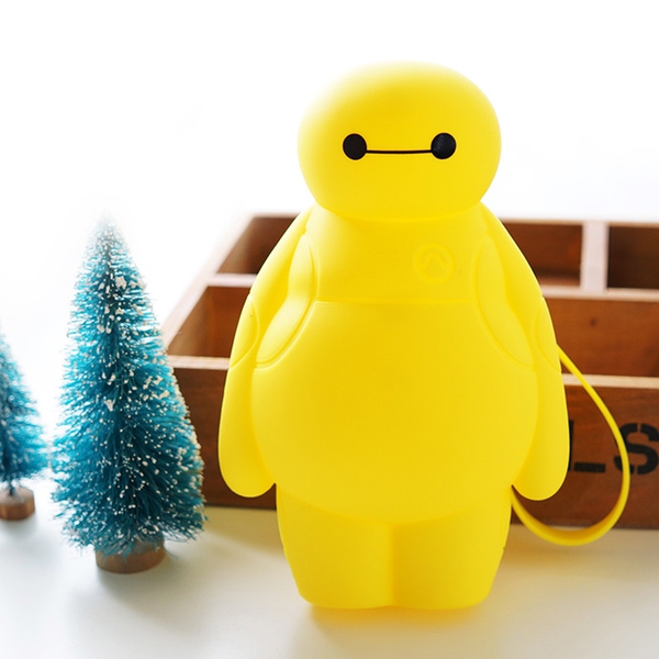 Γυναικείο πορτοφόλι Big Hero 6 - λευκό, ροζ, κίτρινο και μπλε