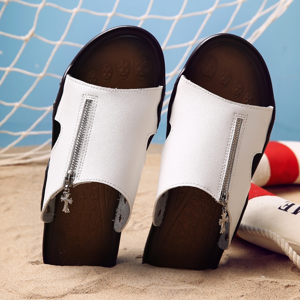 Ανδρικά, παντόφλες φερμουάρ πέντε χρώματα