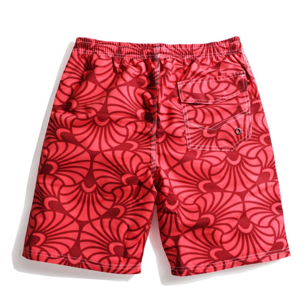 Αντρικό μαγιό κατάλληλο για σέρφινγκ σε κόκκινο χρώμα 