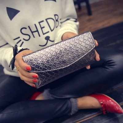 Γυναικείο πορτοφόλι από συνθετικό δέρμα σε γκρι, μαύρο, φούξια, πράσινο, μπλε, πορτοκαλί, ασημί και χρυσό χρώμα - 10 μοντέλα