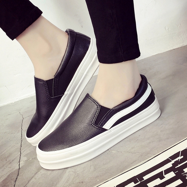 Дамски ежедневни обувки за спорт и пътуване - три модела - бели, черни и червени 