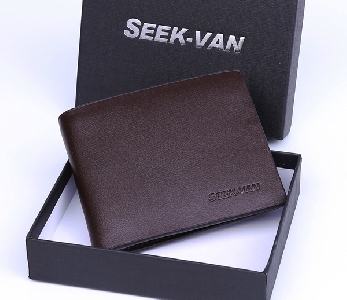 Мъжки портфейли в черен и кафяв цвят - 8 модела