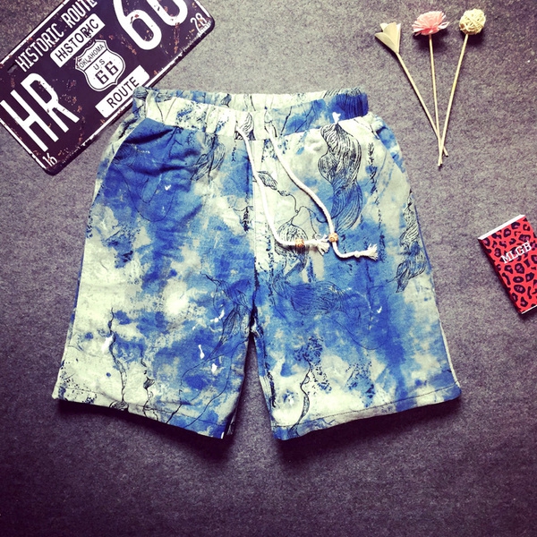 σύντομη παντελόνι παραλία το καλοκαίρι ανδρών - 14 μοντέλα