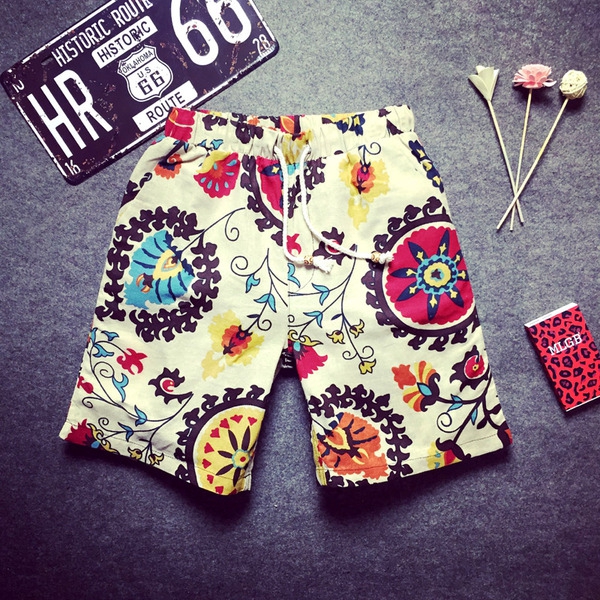 σύντομη παντελόνι παραλία το καλοκαίρι ανδρών - 14 μοντέλα