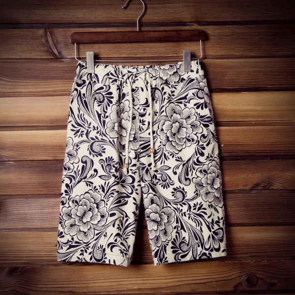 σύντομη παντελόνι παραλία το καλοκαίρι ανδρών - 14 μοντέλα