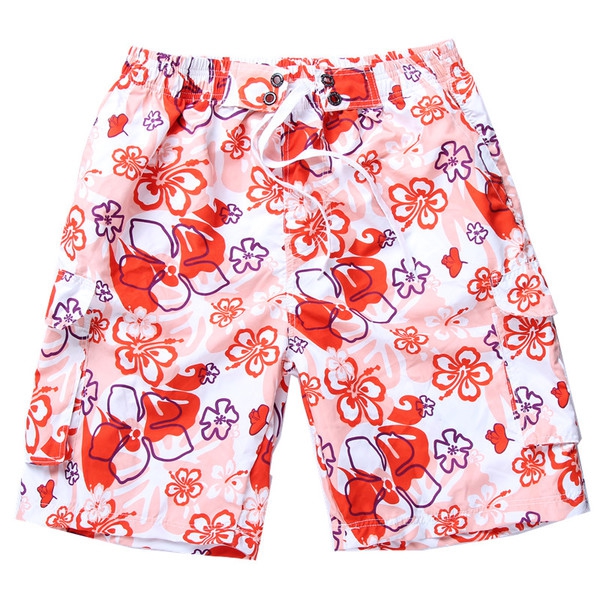 Ριγέ αρσενικό σορτς τύπου μαγιό με δεσμούς - 7 μοντέλα