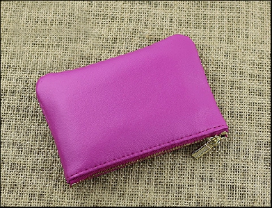 Дамски портфейл в лилав,черен и цикламен цвят - 3 модела