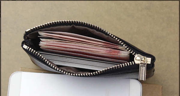 Οι γυναίκες πορτοφόλι σε μωβ, μαύρο και φούξια χρώμα - 3 μοντέλα