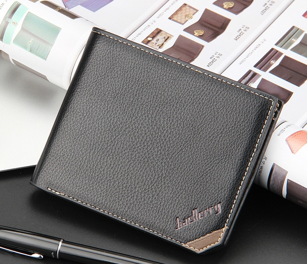 Мъжки портфейли от изкуствена кожа в кафяв и черен цвят - 6 модела