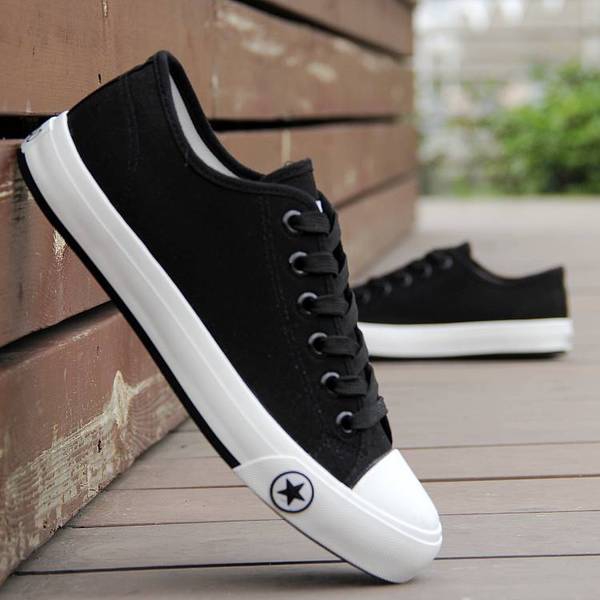 Ανδρικά παπούτσια - για την άνοιξη, καλοκαίρι και το φθινόπωρο - ραμμένο με κατασκευή από ύφασμα και δέρμα - διάφορα κορυφαία μο