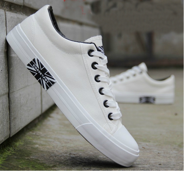 Ανδρικά παπούτσια - για την άνοιξη, καλοκαίρι και το φθινόπωρο - ραμμένο με κατασκευή από ύφασμα και δέρμα - διάφορα κορυφαία μο