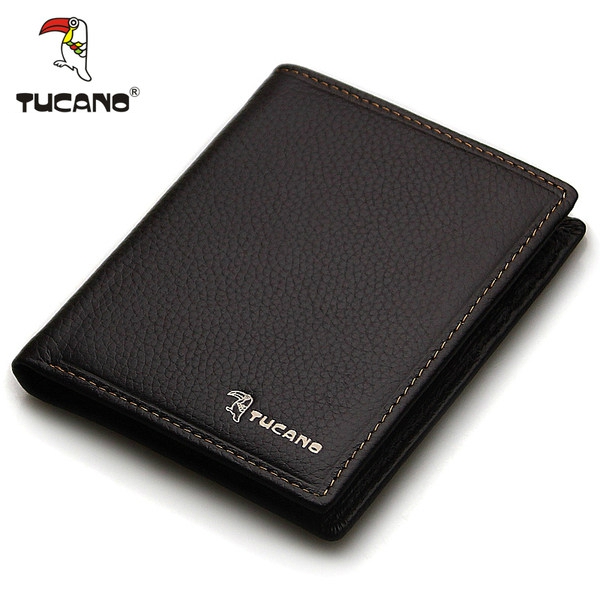 Πορτοφόλι των ανδρών σε μαύρο δερματίνο - 1 μοντέλο