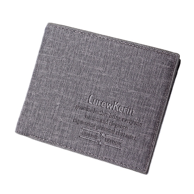 Πορτοφόλι των ανδρών σε γκρι και καφέ - 4 μοντέλα