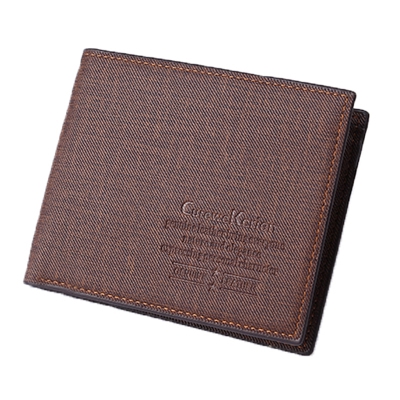 Πορτοφόλι των ανδρών σε γκρι και καφέ - 4 μοντέλα
