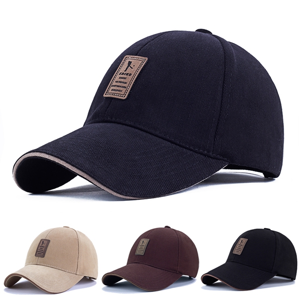 Καλοκαίρι καπέλα στερεά ανδρών - 6 μοντέλα