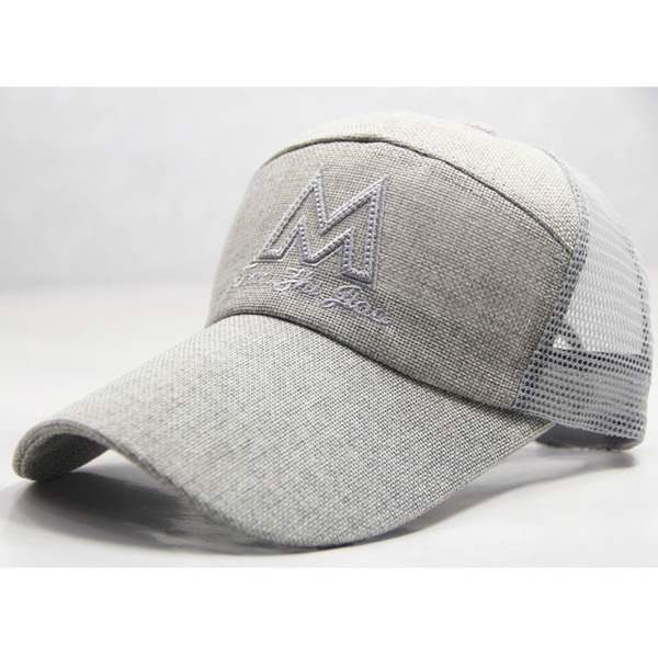 Ανδρών το καλοκαίρι καπέλο του μπέιζμπολ τύπου - 7 μοντέλα