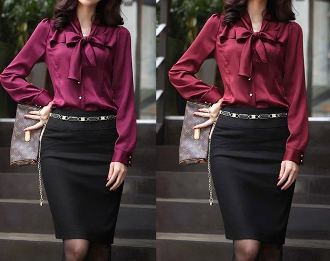 Елегантна дамска блуза 