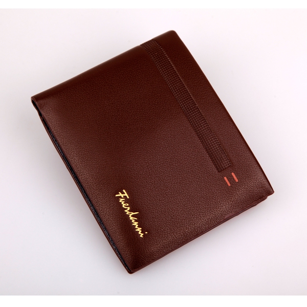 Πορτοφόλι των ανδρών σε κόκκινο, καφέ και μαύρο - 2 μοντέλα