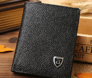 Мъжки портфейл в черен и кафяв цвят - 2 модела
