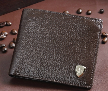 Мъжки портфейл от изкуствена кожа в черен,кафяв и червен цвят - 9 модела