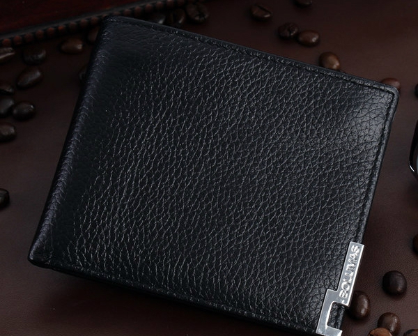 Ανδρικό πορτοφόλι τεχνητό δέρμα σε μαύρο, καφέ και κόκκινο - 9 μοντέλα