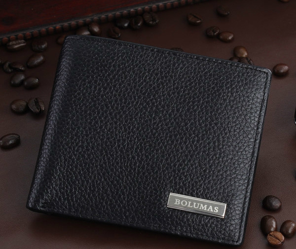 Ανδρικό πορτοφόλι τεχνητό δέρμα σε μαύρο, καφέ και κόκκινο - 9 μοντέλα