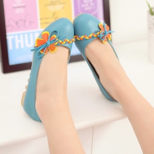 Дамски обувки с удобна силиконова подметка в два цвята