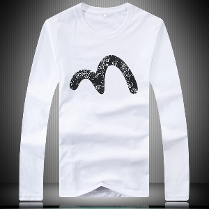 Мъжки тениски с дълъг ръкав - черни и бели - с надписи на Линкин Парк и топ анимирани модели
